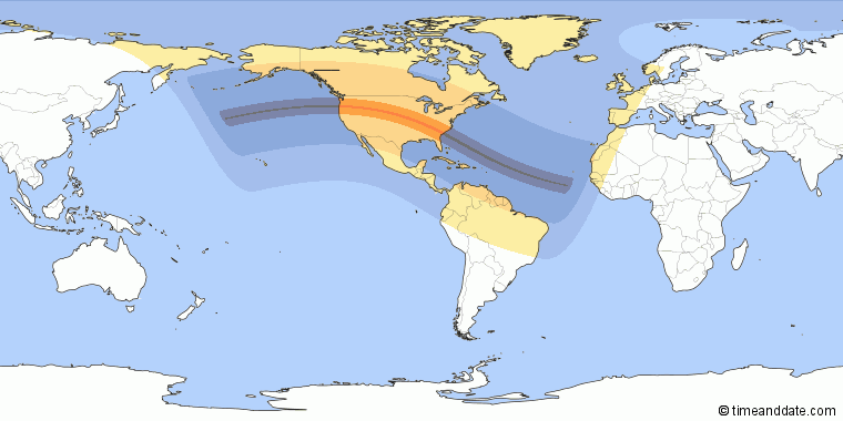 Resultado de imagen para eclipses de agosto 2017