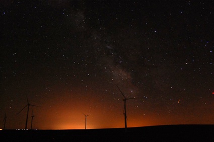 Fotografía del cielo desde el OAC