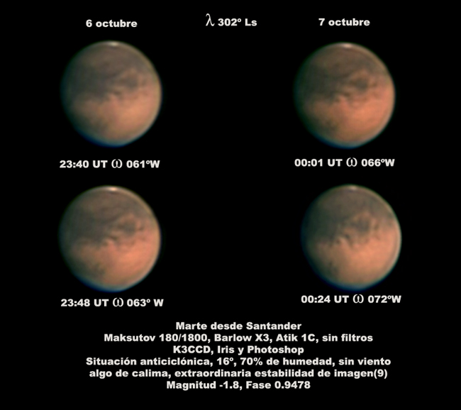 Marte - octubre 2005